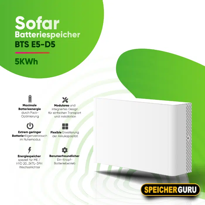 SOFAR BTS 5K Batteriemodul – Bild 2