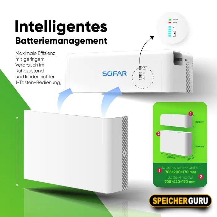 SOFAR BTS 5K Batteriemodul – Bild 3