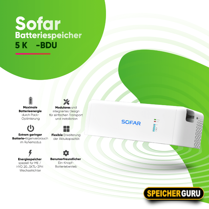 SOFAR BTS 5K-BDU Kontrolmodul – Bild 2