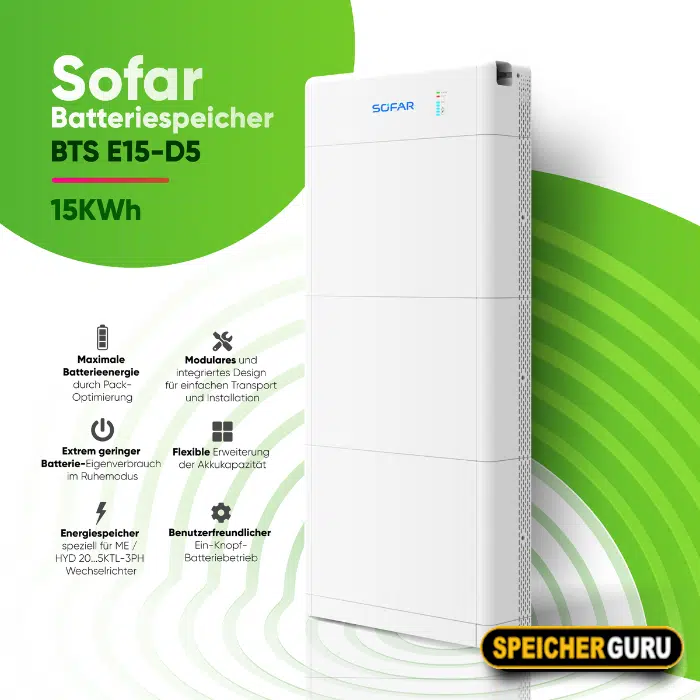 SOFAR BTS 15K Batteriemodul E15-DS5 – Bild 2