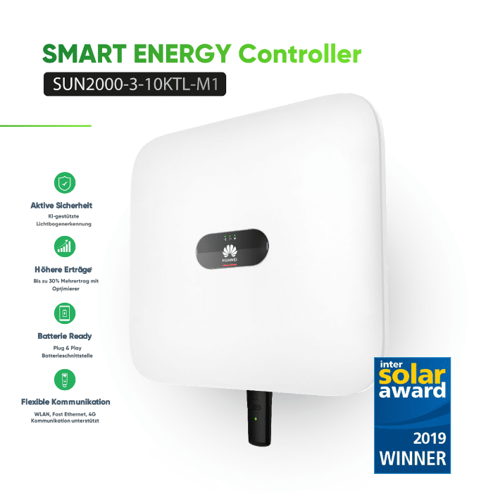 Huawei Komplettset 10 kW Hochvolt Hybridwechselrichter (SUN2000-10KTL-M1) & 7 kWh Hochvolt Batteriespeicher Huawei LUNA2000-7-S1 – Bild 3