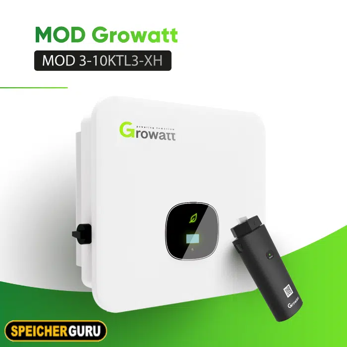 Speicherguru 4550W Komplettset Photovoltaikanlage | Bifacial & Fullblack| 4kW Growatt | 10 kWh Speicher – Bild 3