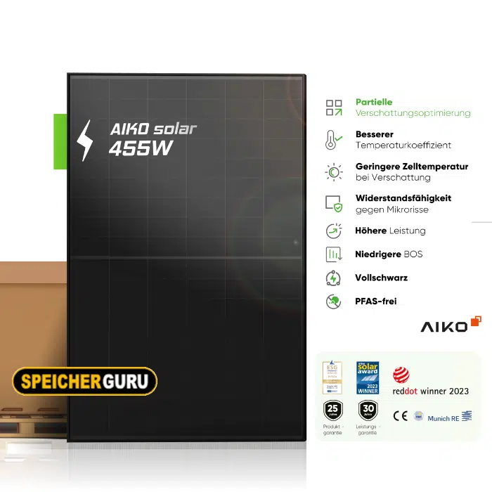 Speicherguru 10920W Komplettset Photovoltaikanlage | Bifacial & Fullblack| 10kW Growatt | 10 kWh Speicher – Bild 2