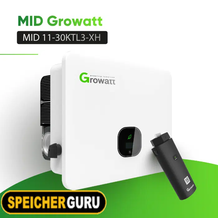 Speicherguru 12,74kW Komplettset Photovoltaikanlage | Bifacial & Fullblack| 12kW Growatt | 15 kWh Speicher – Bild 4