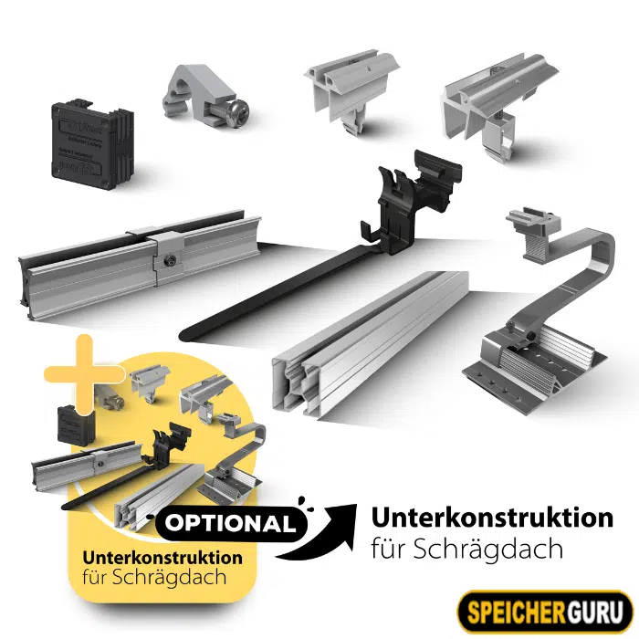 Speicherguru 12,74kW Komplettset Photovoltaikanlage | Bifacial & Fullblack| 12kW Growatt | 15 kWh Speicher – Bild 7
