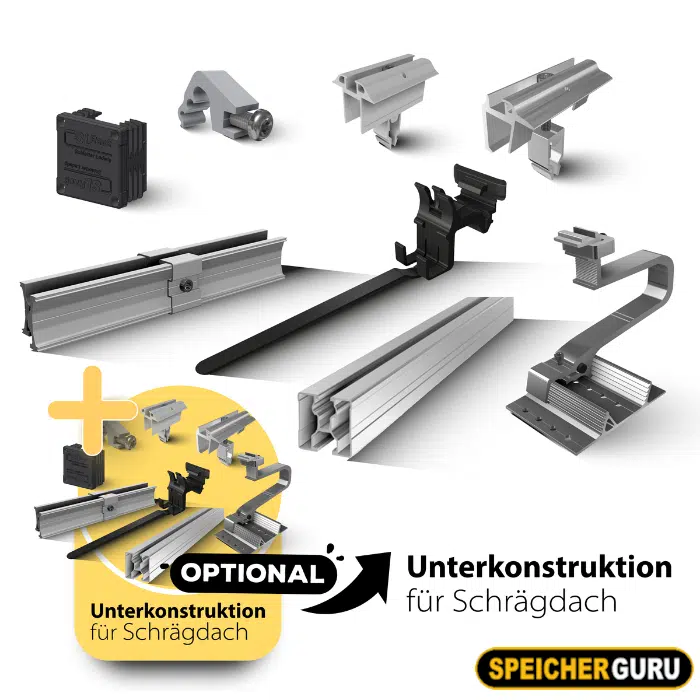 Speicherguru 16,38kW Komplettset Photovoltaikanlage | Bifacial & Fullblack| 15kW Growatt | 15 kWh Speicher – Bild 6