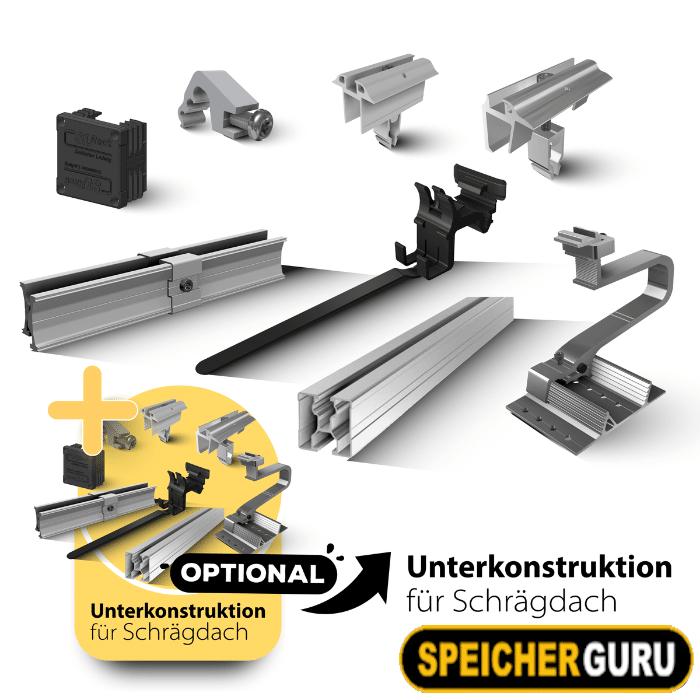 Speicherguru 16,38kW Komplettset Photovoltaikanlage | Bifacial & Fullblack| 15kW Growatt | 20 kWh Speicher – Bild 6