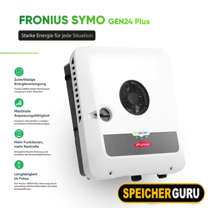 Fronius Symo GEN24 6.0 Plus 6kW Hybrid Wechselrichter – Bild 2