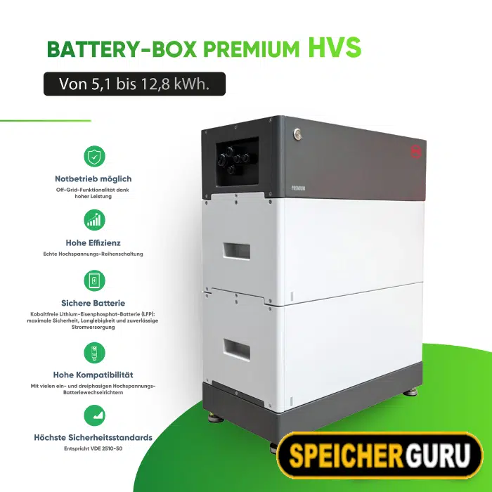 BYD Battery Box Premium HVS 7.7 Batteriespeicher Hochvolt – Bild 2