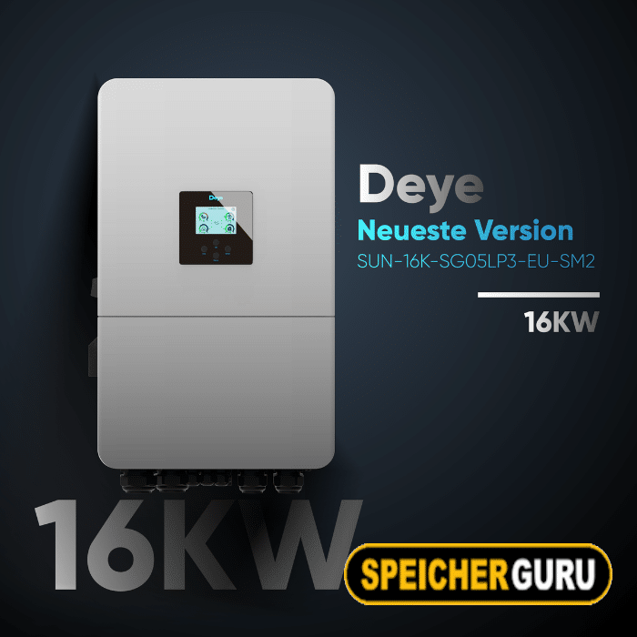 Deye SUN-16K-SG05LP3-EU-SM2 Niedervolt Hybridwechselrichter 3-Phasig - Neueste Version