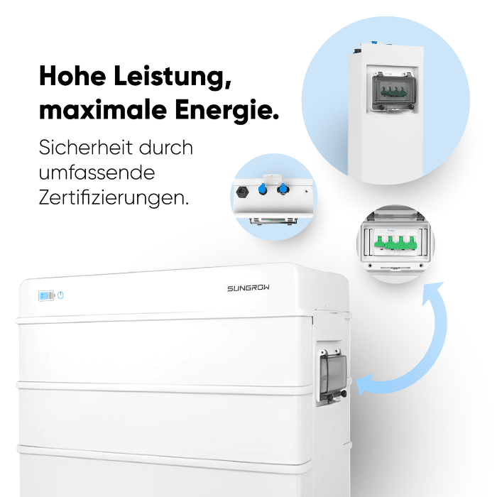 Sungrow SBR Hochspannungs LFP Batterie 25,6kW (SBR256) – Bild 5