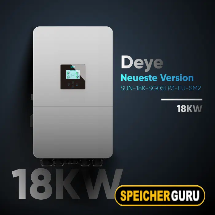 Deye Komplettset 18 kW Hybridwechselrichter SUN-18K-SG05LP3-EU-SM2 & 15,3 kWh Batteriespeicher Deye SE-G5.1 Pro-B – Bild 2