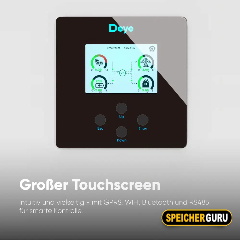 Deye Komplettset 20 kW Hybridwechselrichter SUN-20K-SG05LP3-EU-SM2 & 20,4 kWh Batteriespeicher Deye RW-F10.2 LFP – Bild 4