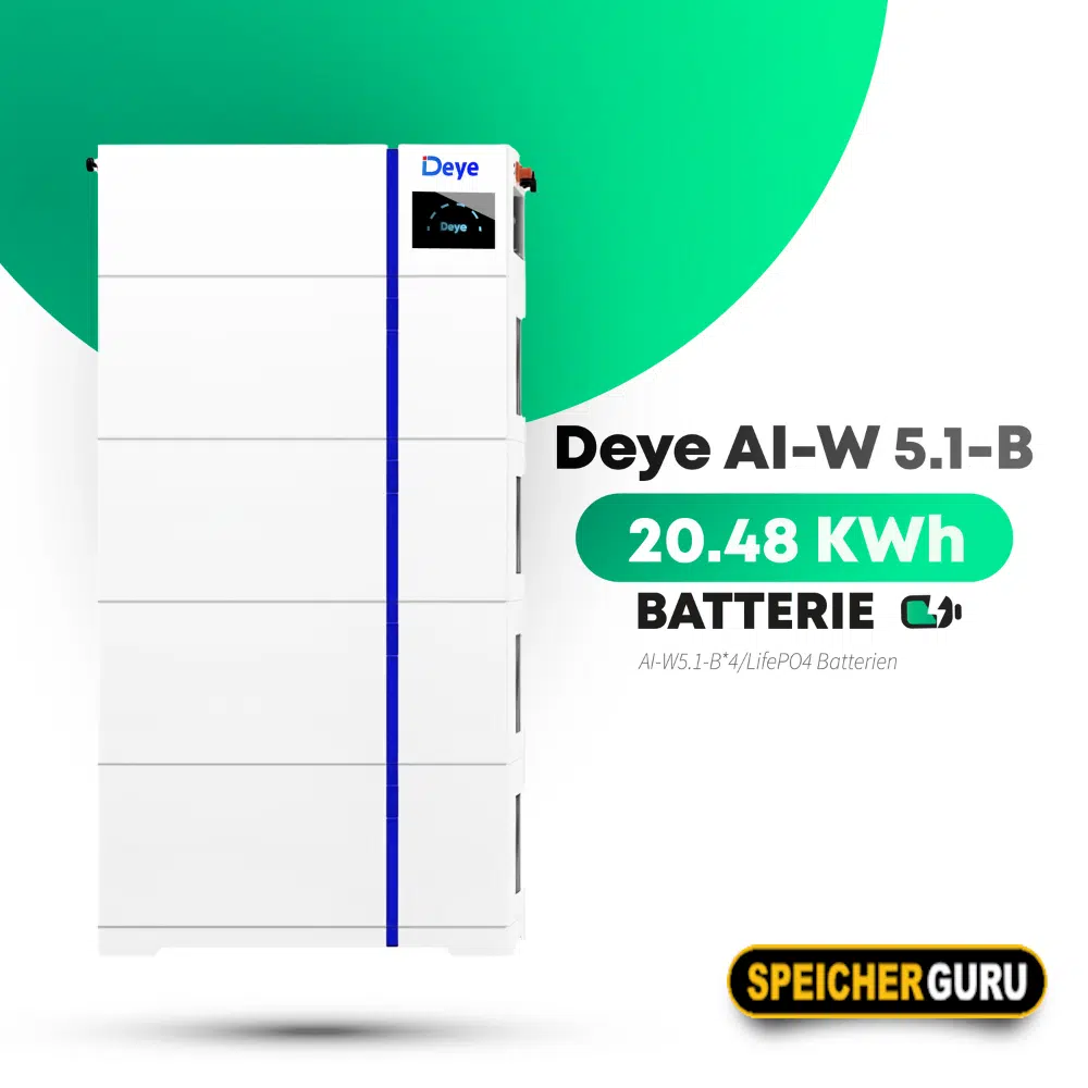 Deye Komplettset 20 kW Hybridwechselrichter SUN-20K-SG05LP3-EU-SM2 & 20,4 kWh Batteriespeicher Deye AI-W5.1-B – Bild 3