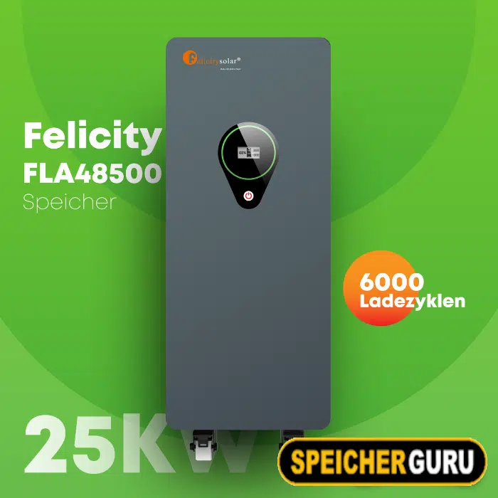 Felicity 25 kWh Speicher | FLA48500 | LiFePO4 Lithium Solarbatterie 48V 500Ah – Bild 3