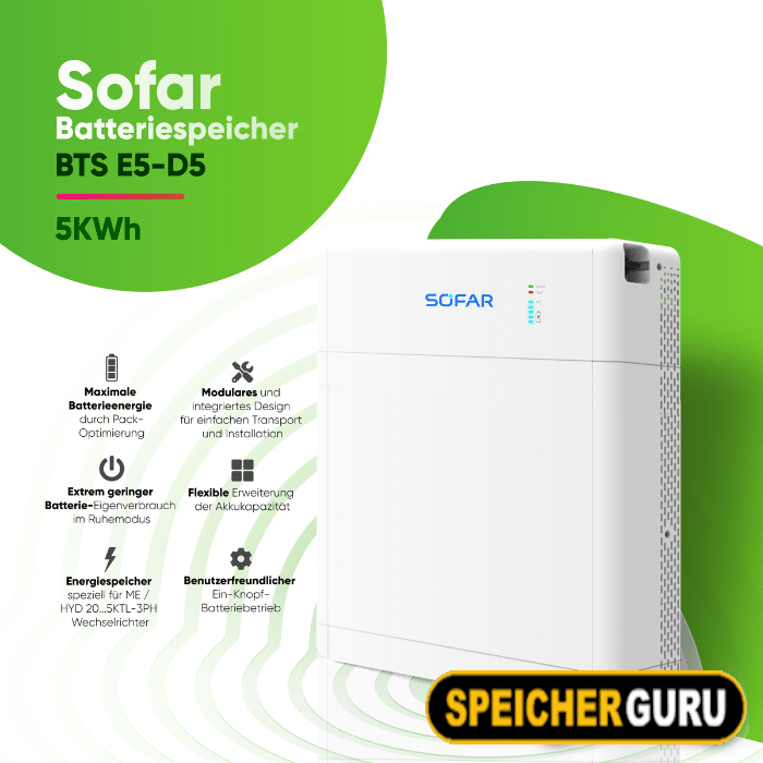 SOFAR BTS 5K Batteriemodul E5-DS5 – Bild 2