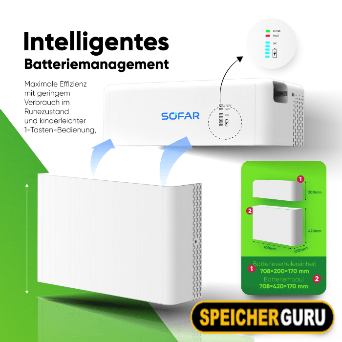 SOFAR BTS 5K Batteriemodul E5-DS5 – Bild 3