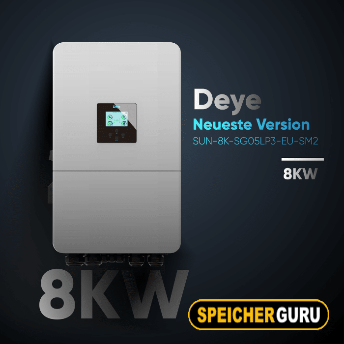 Deye/ Vestwoods 8 kW Hybridwechselrichter (SUN-8K-SG05LP3-EU-SM2) & 10 kWh Batteriespeicher Vestwoods – Bild 2