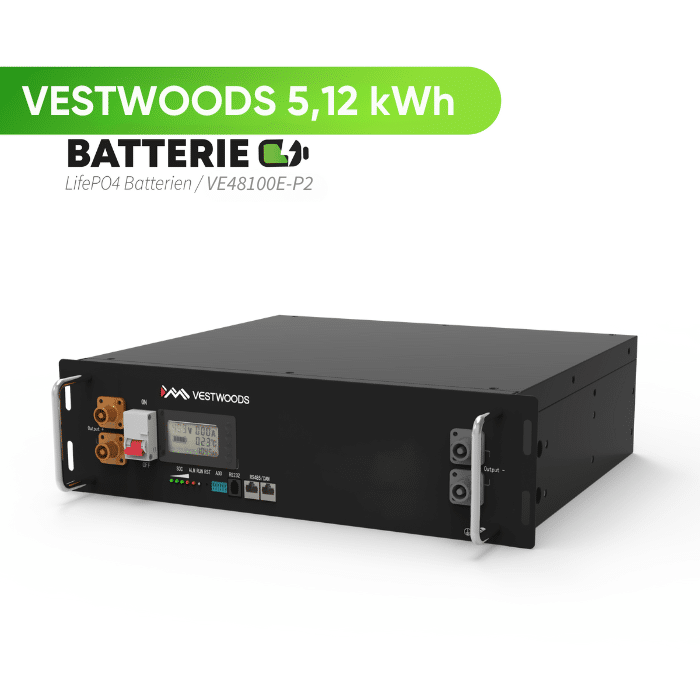 Deye/ Vestwoods 12 kW Hybridwechselrichter (SUN-12K-SG04LP3-EU) & 10 kWh Batteriespeicher Vestwoods – Bild 4