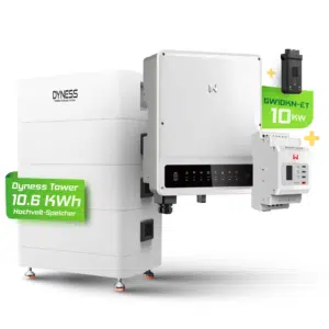 GoodWe / Dyness Komplettset GoodWe GW10KN-ET - 10kW Hybridwechselrichter mit Smartmeter mit 10,66kWh Dyness Tower Hochvolt-Speicher