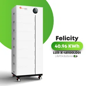 Felicity Stapelspeicher | 40,96 kWh | Erweiterbar | LUX-X-48100LG01 | LiFePO4 |
