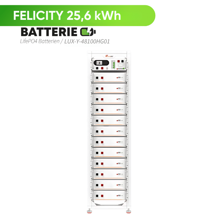 Felicity LUX-Y-48100HG01 25.6 kWh Hochvolt Batteriespeicher