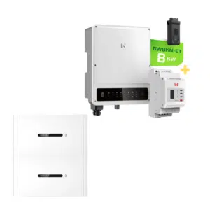 Goodwe Komplettset 8 kW Hochvolt Hybridwechselrichter ( GW8KN-ET Plus+ ) & 10 kWh Hochvolt Batteriespeicher GoodWe LYNX Home D5.0-10
