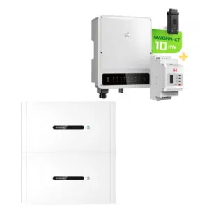 GoodWe Komplettset 10 kW – Hybrid-Wechselrichter GW10KN-ET Plus+ & 10 kWh GoodWe Lynx Home D 5.0-10 Hochvolt-Batteriespeicher