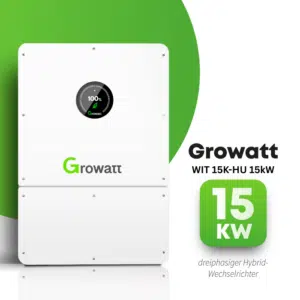 Growatt WIT 15K-X-HU 15 kW dreiphasig Hybrid-Wechselrichter