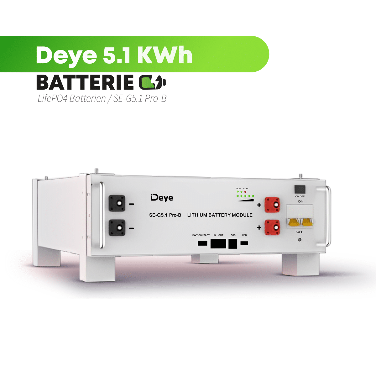 Speicherguru 22 kWp Solaranlage | 50x JA Solar 440W All Black | Deye SUN 20K Hybrid-Wechselrichter | 4x Deye SG 5.1 Speicher – Bild 10