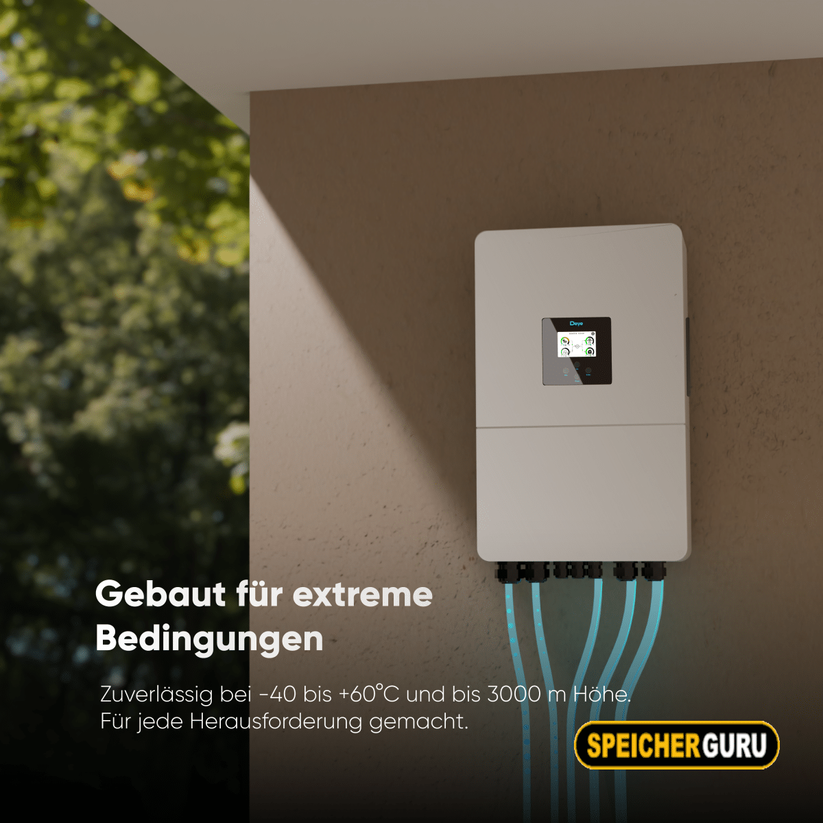 Speicherguru 22 kWp Solaranlage | 50x JA Solar 440W All Black | Deye SUN 20K Hybrid-Wechselrichter | 4x Deye SG 5.1 Speicher – Bild 7