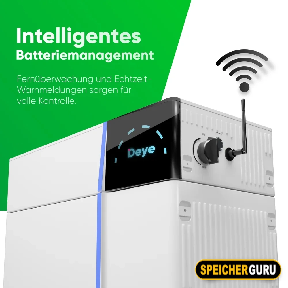 28,60 kWp Komplettanlage Deye GB-L-24.48 kWh Batteriespeicher Deye SUN-25K-SG01HP3-EU-AM2 Wechselrichter – Bild 10