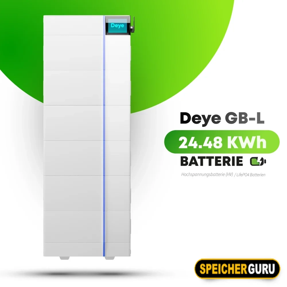 28,60 kWp Komplettanlage Deye GB-L-24.48 kWh Batteriespeicher Deye SUN-25K-SG01HP3-EU-AM2 Wechselrichter – Bild 7