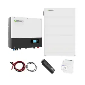 Growatt Komplettset SPH 10000 TL3 BH-UP 10kW Hybridwechselrichter 3-phasig & ARK 10,2H Solarspeicher 10,24kWh