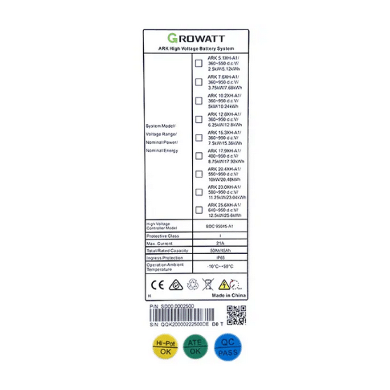 Growatt Komplettset SPH 10000 TL3 BH-UP 10kW Hybridwechselrichter 3-phasig & ARK 10,2H Solarspeicher 10,24kWh – Bild 5