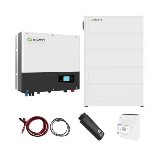 Growatt Komplettset SPH 10000 TL3 BH-UP 10kW Hybridwechselrichter 3-phasig & ARK 10,2H Solarspeicher 10,24kWh