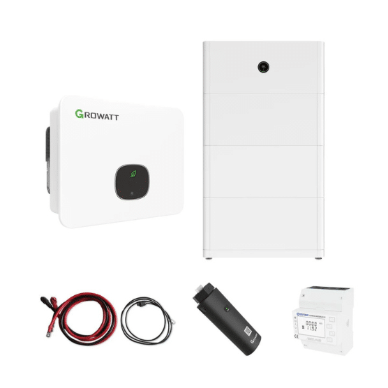 Growatt Komplettset MID 12KTL3-XH 12kW Hybridwechselrichter 3-phasig & APX 15.0P Solarspeicher 15kWh