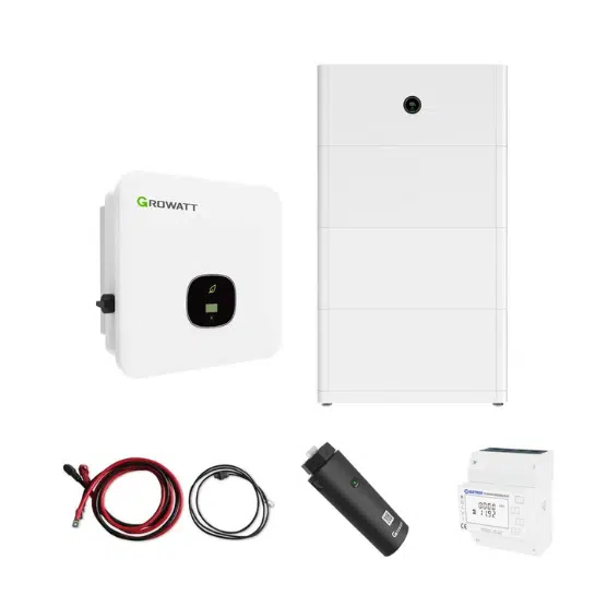 Growatt Komplettset MOD10KTL3-XH BP 10kw Hybridwechselrichter 3-phasig (2.0 Version) & APX 15.0P Solarspeicher 15kWh