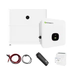 Growatt Komplettset MOD 3KTL3-XH BP 3kw Hybridwechselrichter 3-phasig (2.0 Version) & APX 5.0P Solarspeicher 5kWh