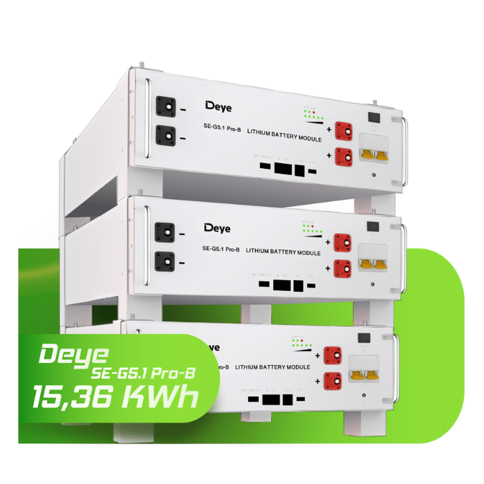 Deye Photovoltaikanlage 20,24 kW Komplettset – 46x JA Solar 440W Fullblack & Deye SUN-20K-SG05LP3-EU-SM2 mit 15,36 kWh Deye SE-G5.1 Pro-B – Bild 4