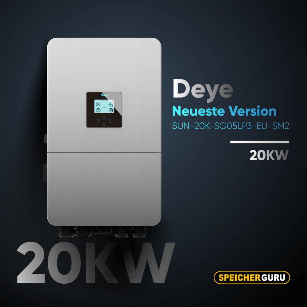 Deye Photovoltaikanlage 20,24 kW Komplettset – 46x JA Solar 440W Fullblack & Deye SUN-20K-SG05LP3-EU-SM2 – Bild 3