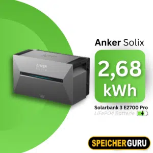 Anker SOLIX Solarbank 3 E2700 Pro – Smarter Speicher für dein Balkonkraftwerk (ohne Smartmeter)