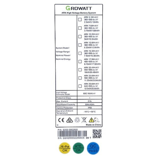 Growatt ARK 25,6XH Solarspeicher 25,6kWh – Bild 7