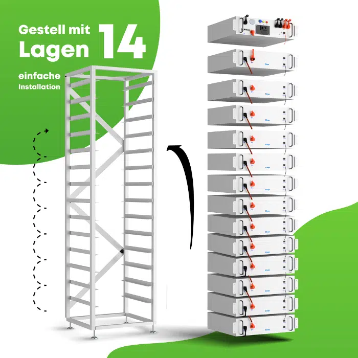 Deye BOS-A100 – 100 kWh Hochvolt LiFePO4 Stromspeicher – Bild 4