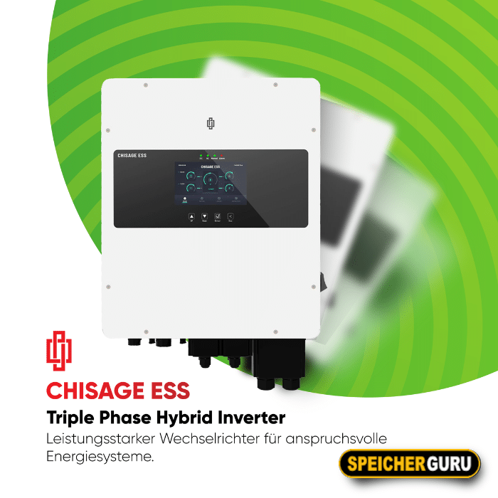 Chisage ESS 8kW Hybrid Wechselrichter Mars-8G2-LE Niedervolt – Bild 2