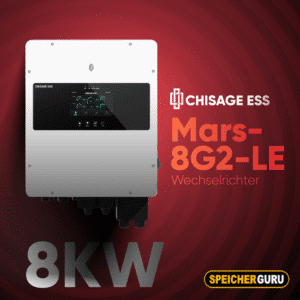 Chisage ESS 8kW Hybrid Wechselrichter Mars-8G2-LE Niedervolt