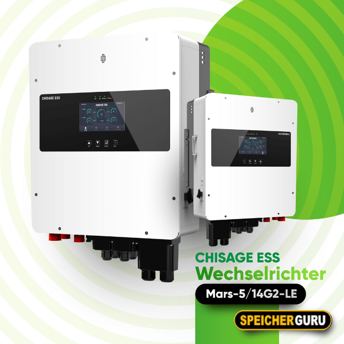 Chisage ESS 8kW Hybrid Wechselrichter Mars-8G2-LE Niedervolt – Bild 6