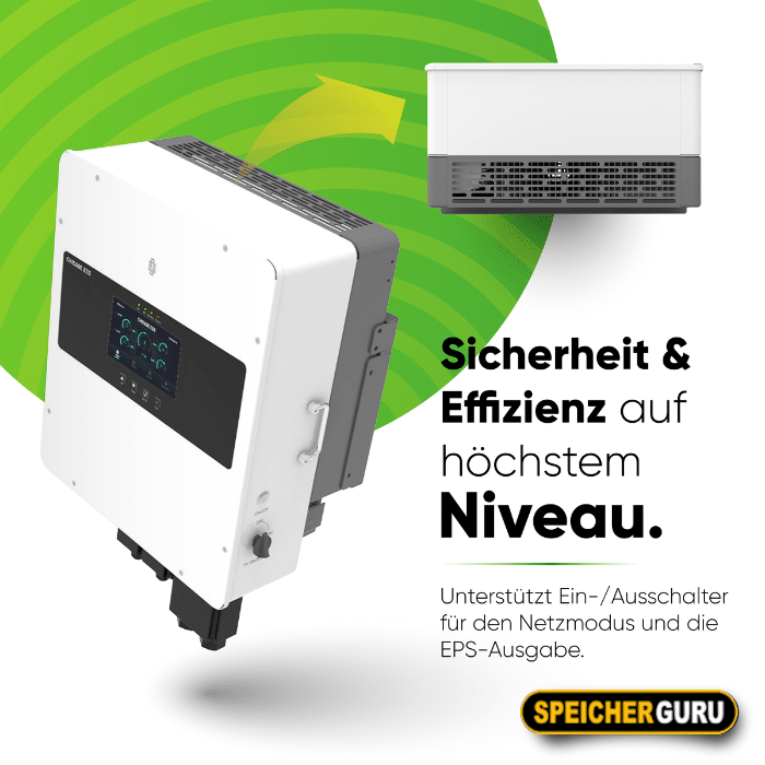 Chisage ESS 8kW Hybrid Wechselrichter Mars-8G2-LE Niedervolt – Bild 8