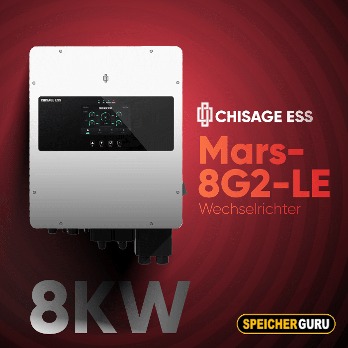 Chisage ESS 8kW Hybrid Wechselrichter Mars-8G2-LE Niedervolt