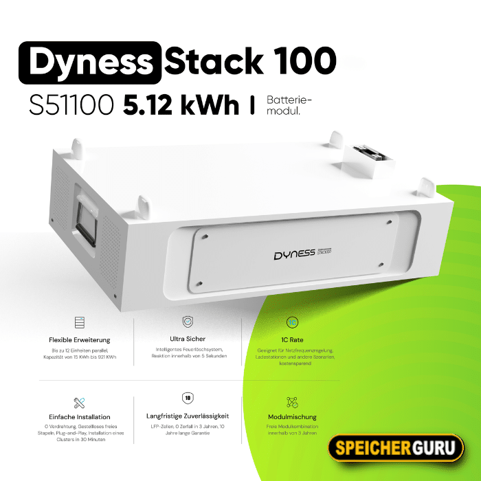 Dyness Stack100 – 25,6 kWh Hochvoltspeicher – Bild 3